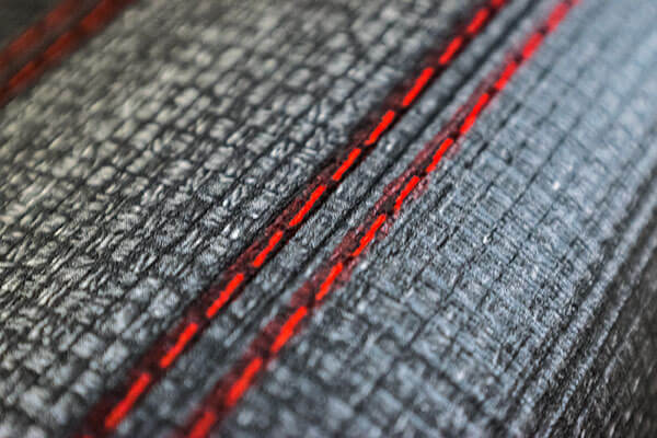 close up image of gore tenara high quality thread