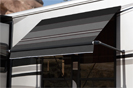 SL XL Window Awning with Charcoal Premium Fabric