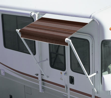 Over the door rv awning