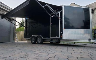 How to Maximize Patio Space with a Cargo Trailer Awning