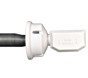 Window Awning Spring Right-WHITE for awnings 13' to 15' with Vinyl Weatherguard