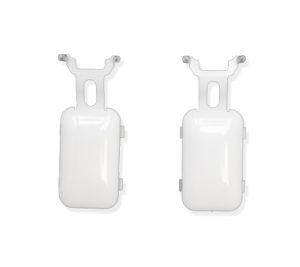 Longitude Clip Hole Cover White