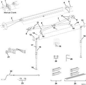 Freedom Roof Mount Replacement Parts