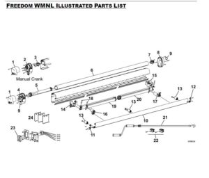 Freedom Wall Mount No Legs Replacement Parts