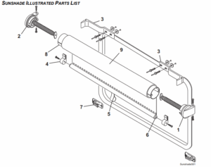 Sunshade Replacement Parts